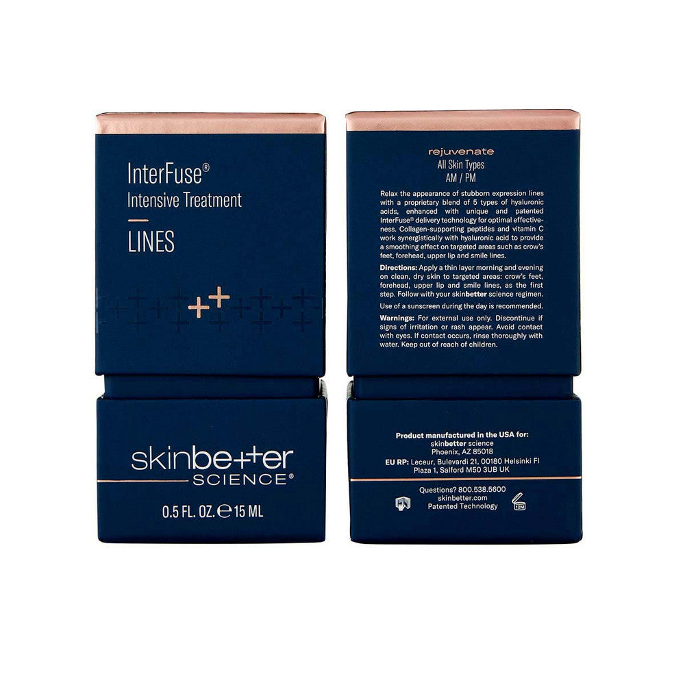 Skinbetter Science InterFuse Intensive Treatment LINES 15 ml
