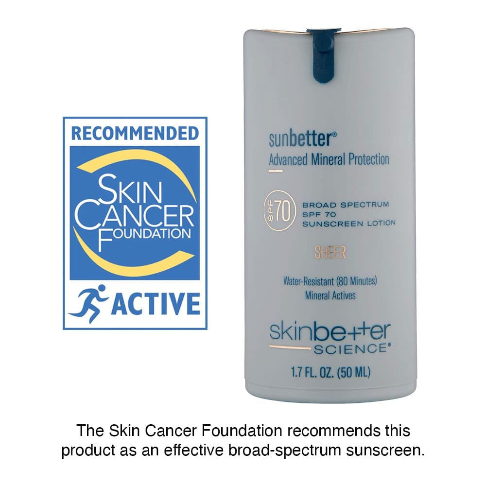 Skinbetter Science sunbetter SHEER SPF 70 Sunscreen Lotion 50 ml
